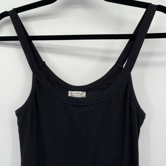 Intimately Free People Ribbed Tank Ruffle Back - Picture 2 of 9